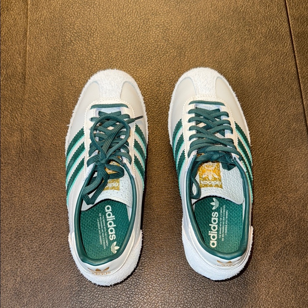 Adidas Women’s SL 72 OG Off White/Collegiate Green Sneakers, Women's Sz 5.5 EUC - Picture 6 of 12